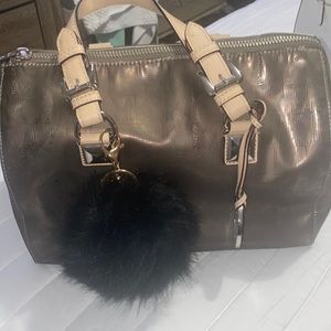 Womens handbag and matching wallet